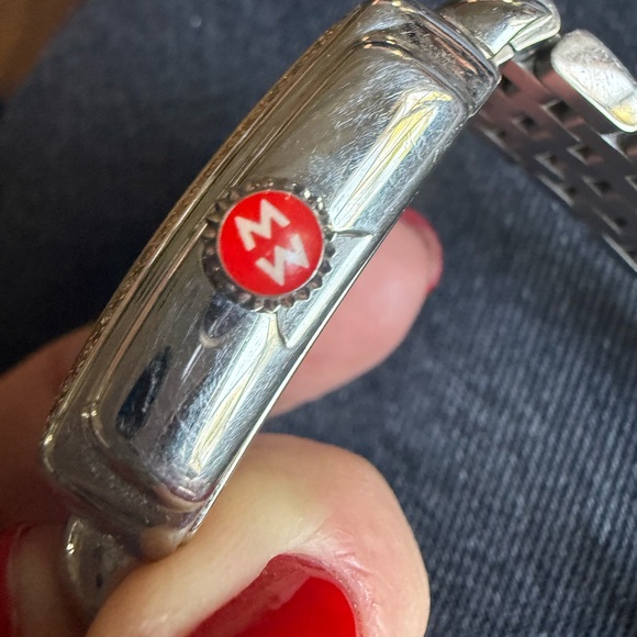 Michele Deco Madison MW06T01C5966 Yellow Gold 33mm Diamond Bezel- two tone - Picture 10 of 11